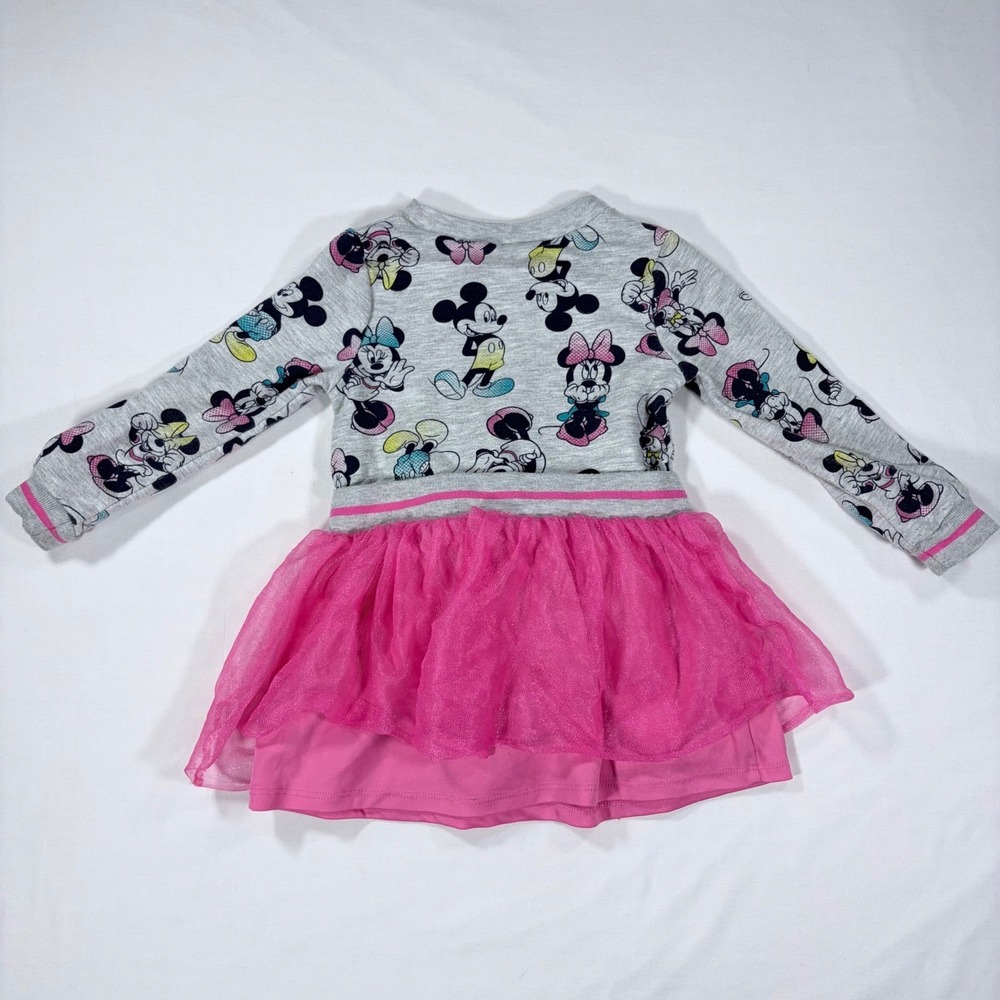 Disney Minnie Mouse Girls Dresses 2T sleeveless dress 3T long sleeve with tutu - Picture 9 of 11